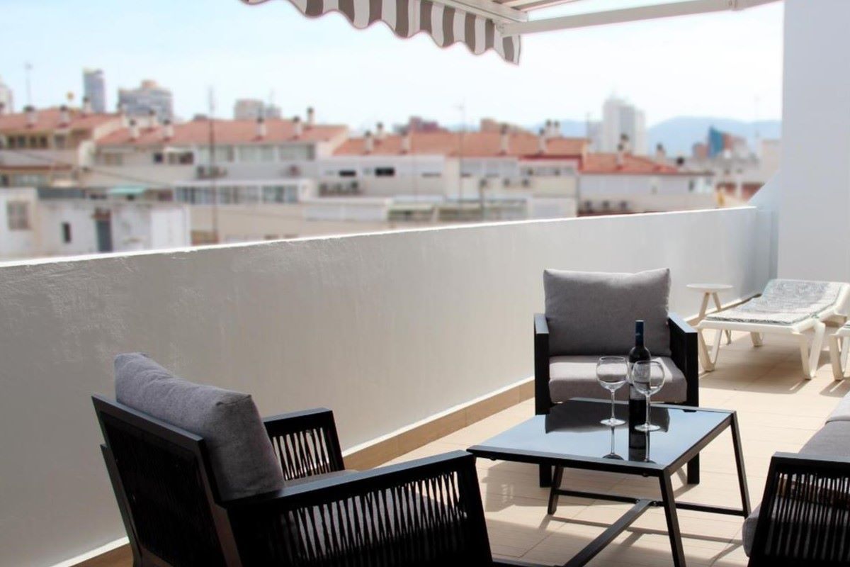 Ribera Apartments Benidorm - loft terrace