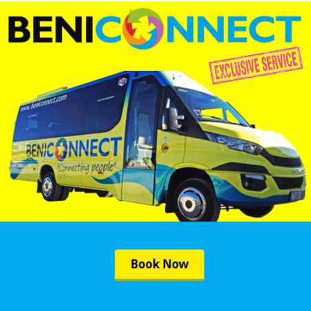 To and from Alicante Airport with BENICONNECT