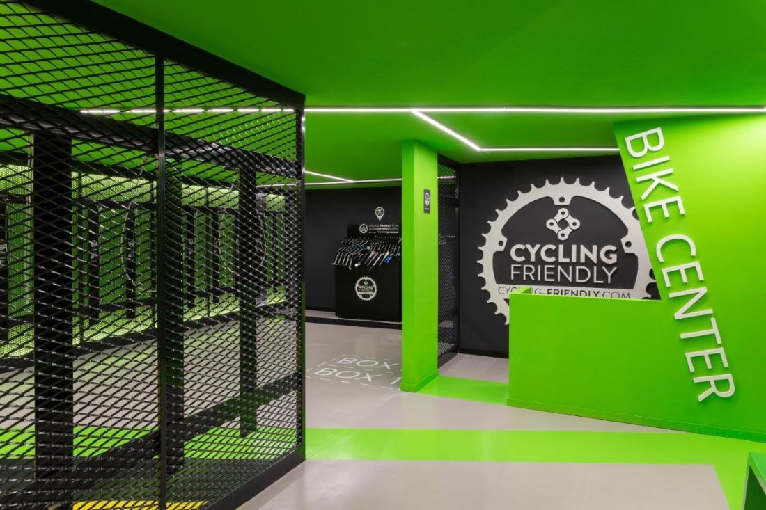 Don Pancho 4 star superior hotel in Benidorm - secure bike center