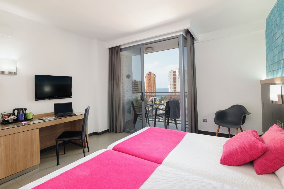Hotel Flash Benidorm - guest room twin or double with balcony