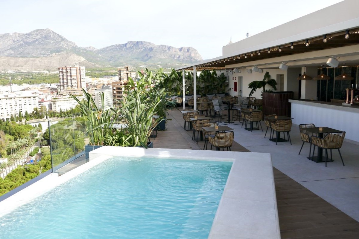 Hotel Primavera Park 4 star superior - top floor sky bar