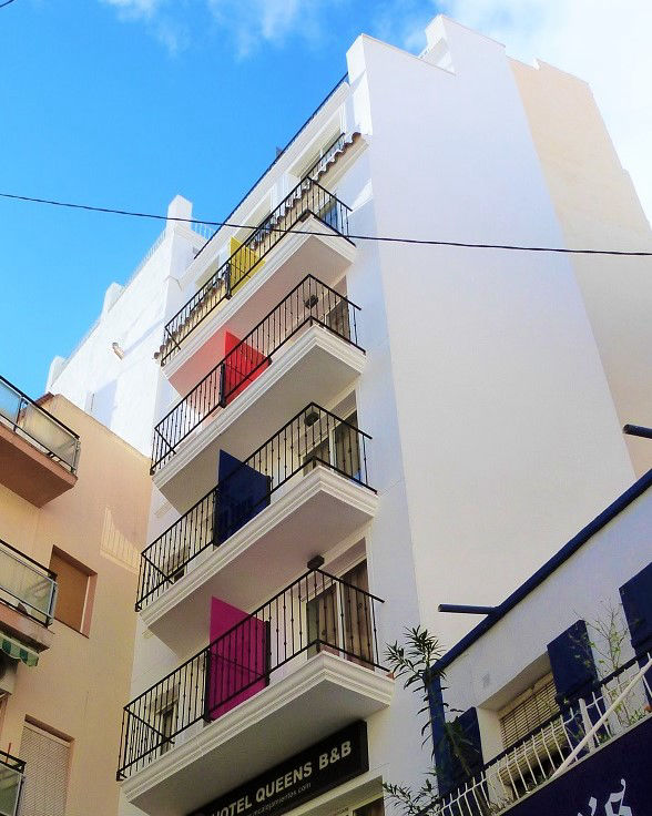 Queens Benidorm is a small bed and breakfast hotel in the heart of the old town for late and lively breaks in Spain