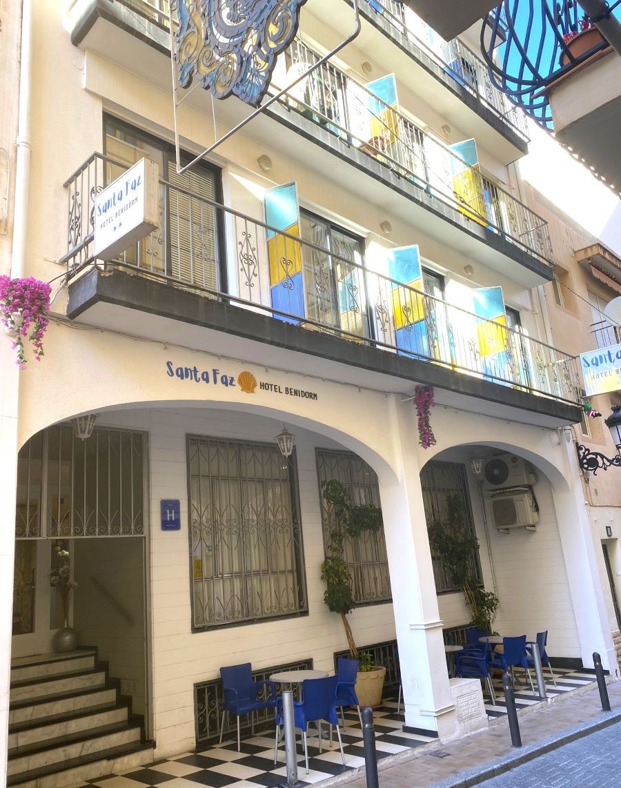 Hotel Santa Faz Benidorm old town for affordable cheap budget holidays in Benidorm
