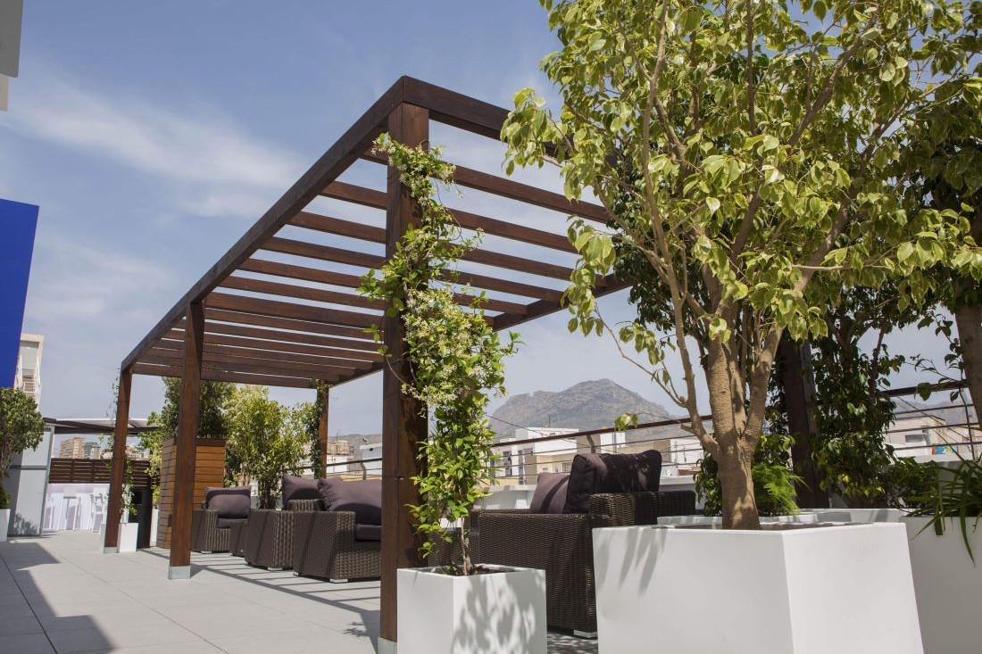 Hotel Voramar Benidorm - cocktail lounge sky bar