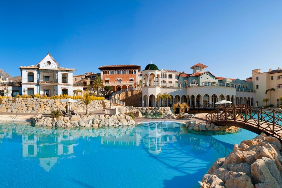 The Level at Melia Villaitana - lagoon style pools