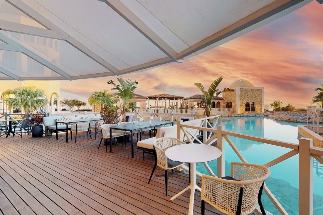 The Level at Melia Villaitana - poolside restaurant