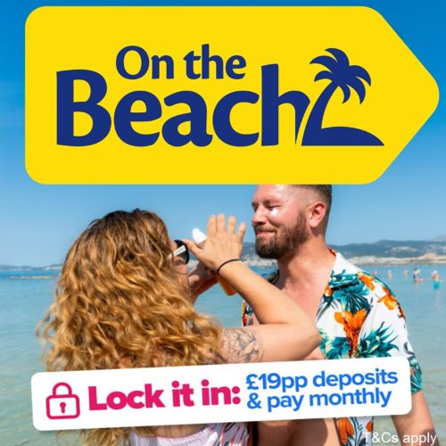 On the Beach for Benidorm hotels and package holidays